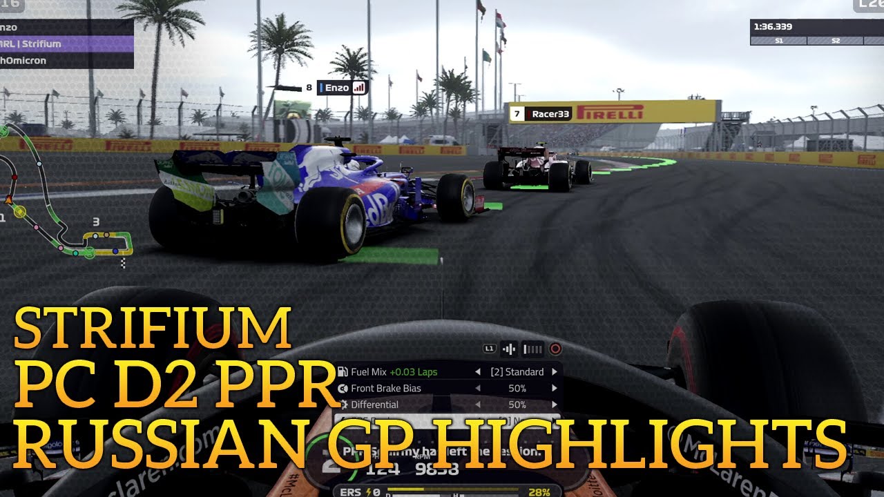 Strifium Race Highlights - PPR Esports PC D2 Russian GP