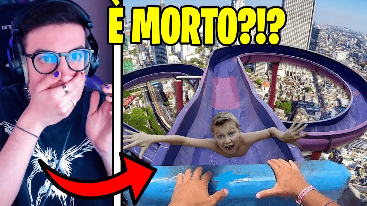 GLI SCIVOLI ACQUATICI PI&Ugrave; PERICOLOSI DEL MONDO!!