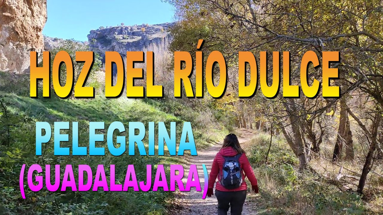Hoz del Río Dulce desde Pelegrina (Guadalajara). El lugar que amó Félix Rodríguez de la Fuente.