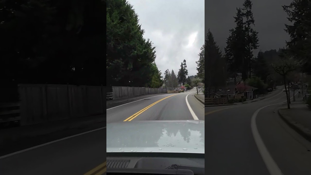 Relaxing winter drive in Gig Harbor Part 2  #relaxingdrive #Gig Harbor #roadtrip