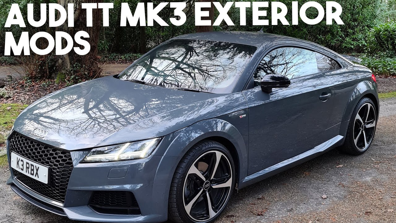 AUDI TT MK3 EXTERIOR MODIFICATIONS | WHEEL SPACERS AND HONEYCOMBE GRILLE