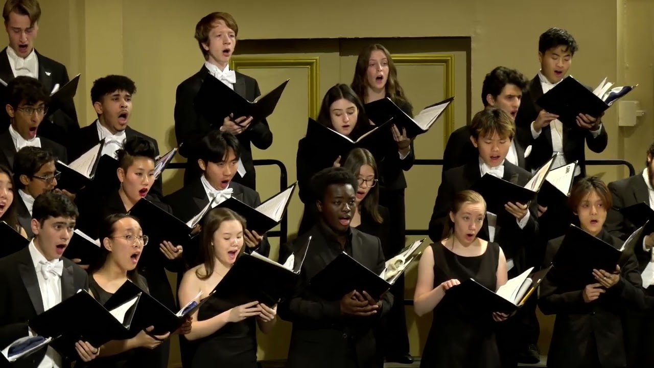 YALE GLEE CLUB - A Prayer - Ken Burton