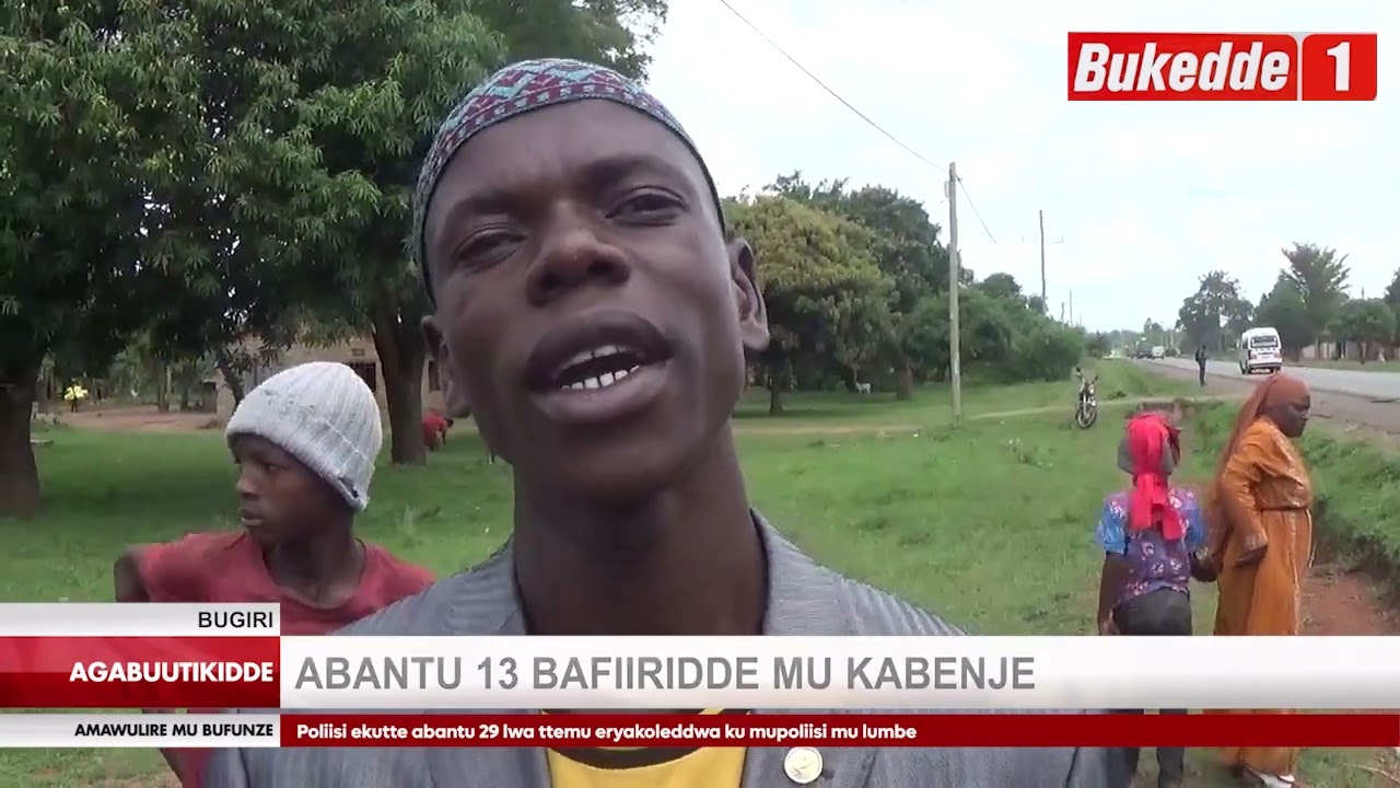 Agabuutikidde:  Akabenje katuze abantu 13  Ekyaana kya Trailler kigwiridde  takisi namba nesaanawo