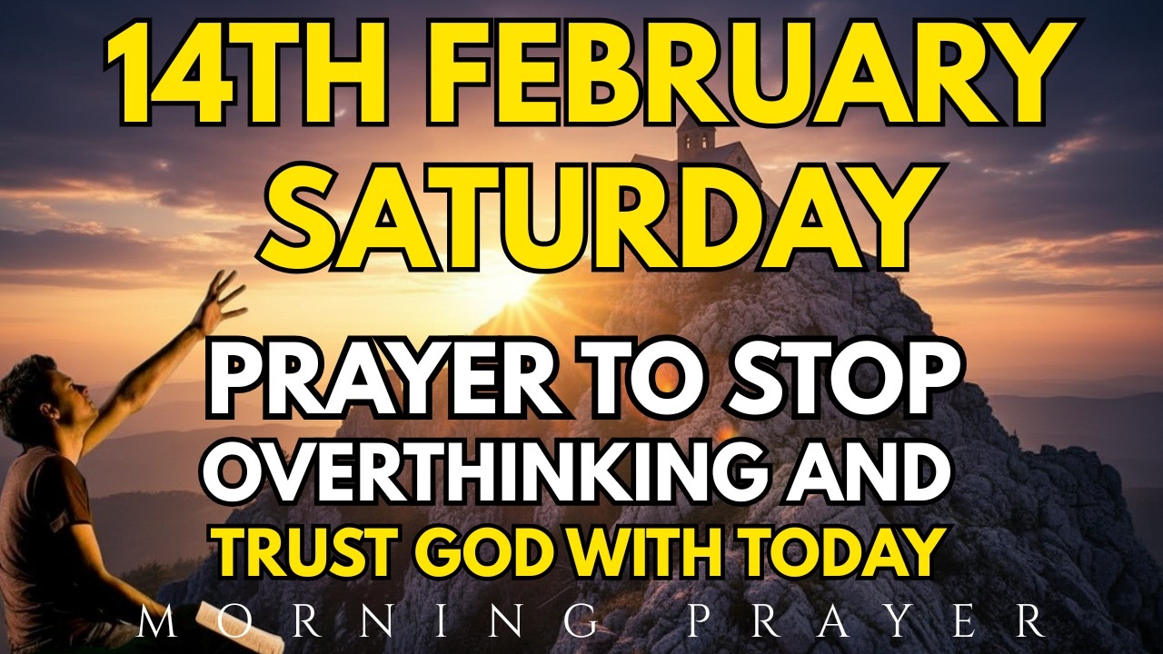 Prayer to Stop Overthinking | Resting Your Thoughts in God’s Peace || MORNING PRAYER ||