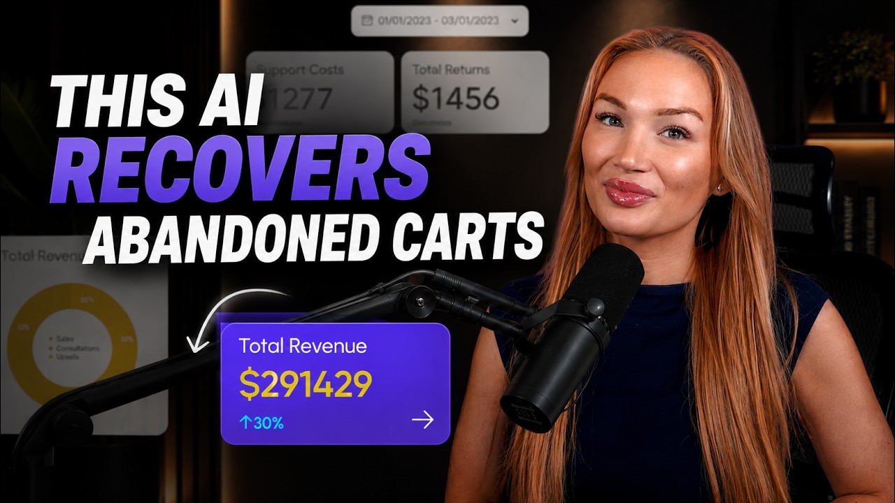 How AI Recovers Abandoned Carts for #shopify Stores?