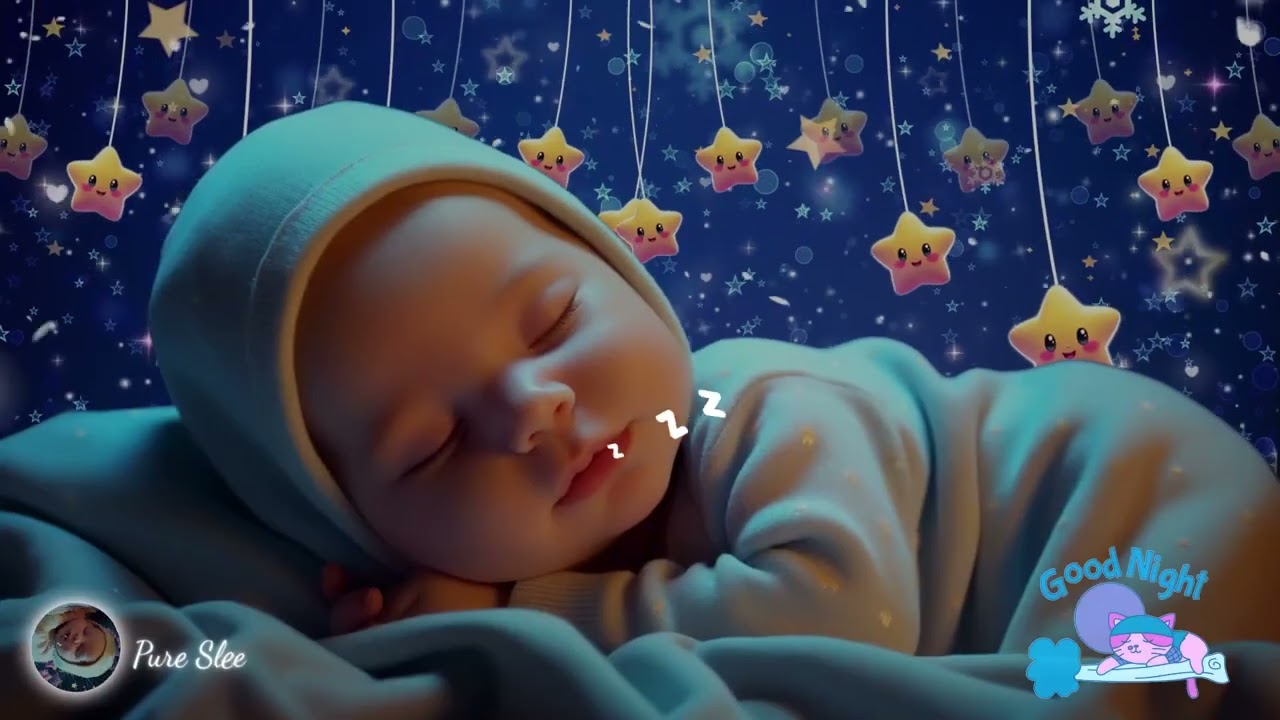 Baby Sleep Music 💫 Baby Falls Asleep Instantly 🌙 Deep Sleep in 3 Minutes 🎵 Mozart & Brahms Lullabies