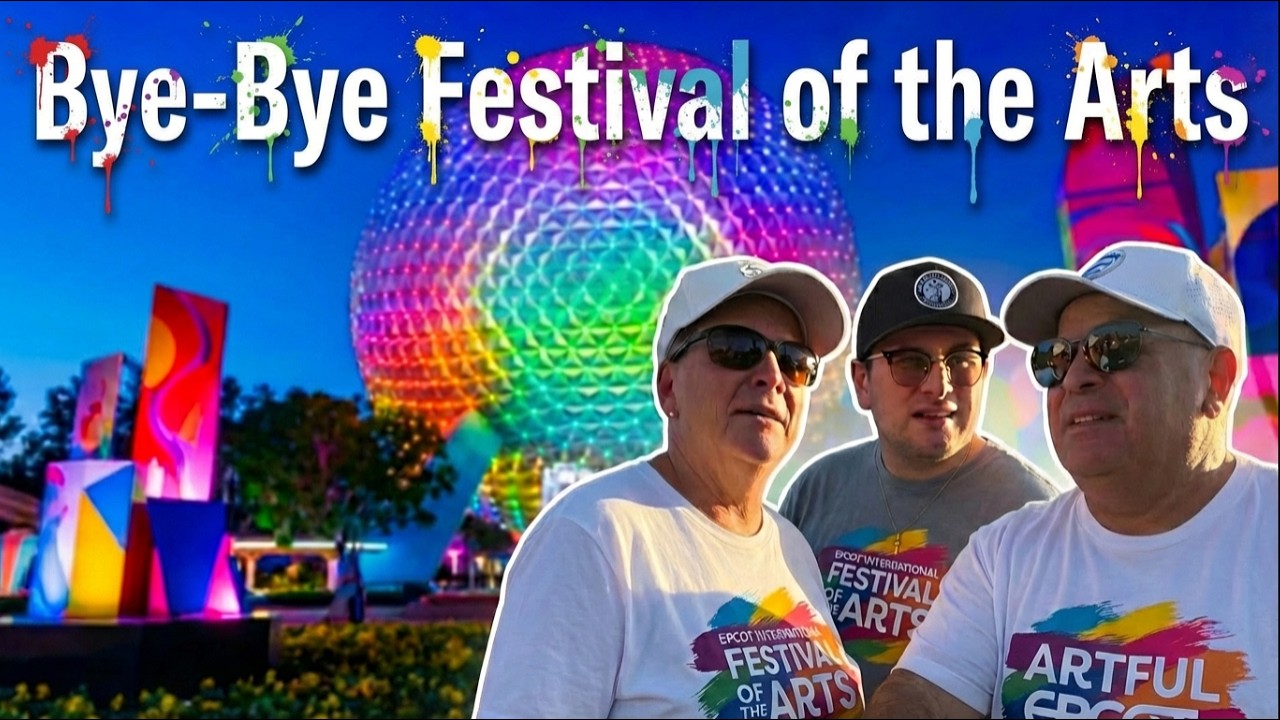 Last Weekend of Festival of the Arts at Epcot