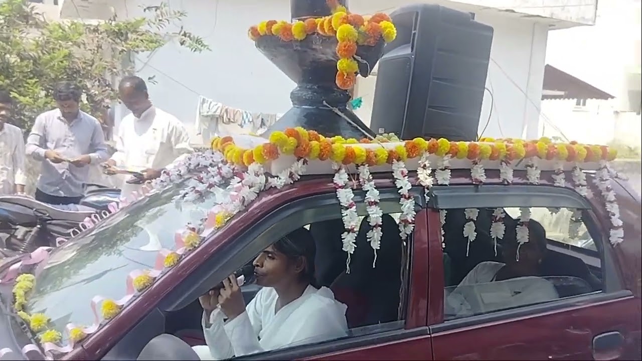 89 వ  త్రిమూర్తి జయంతి సందర్భంగా  శాంతియాత్ర  తుని ఓం శాంతి