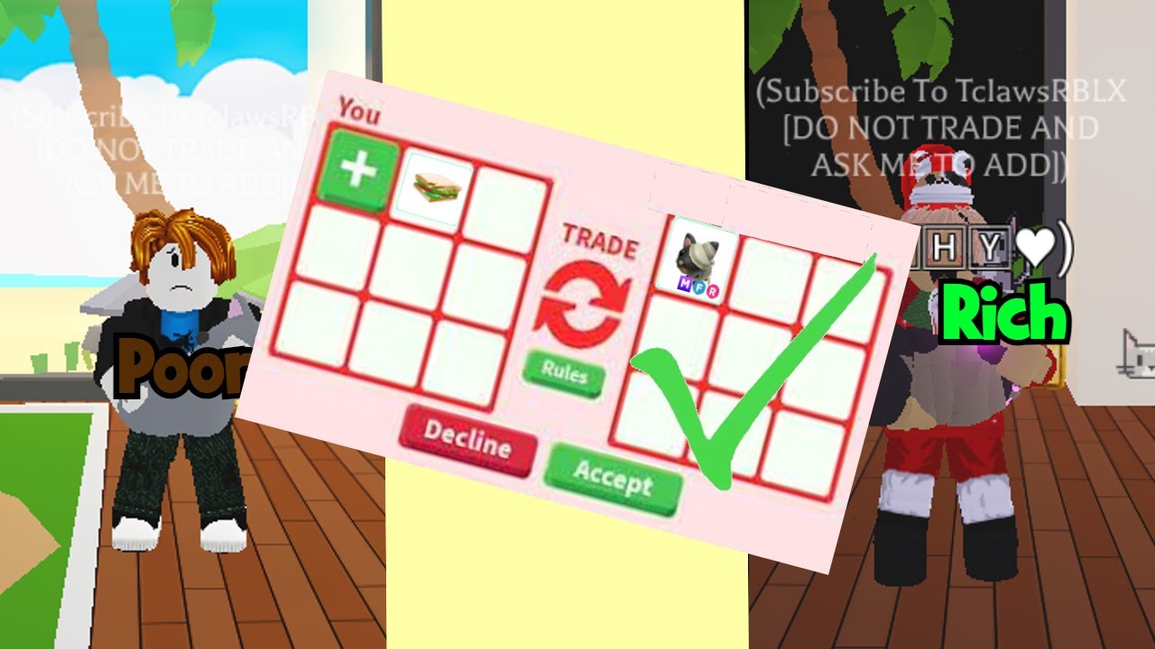 POOR TO RICH Challenge In Adopt Me! (Part 1)