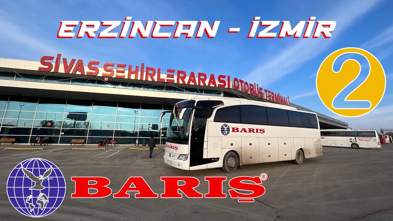 #84 Otobüs Kazası Gördüm / Barış Turizm / Erzincan - İzmir Otobüs Yolculuğu 2.Bölüm