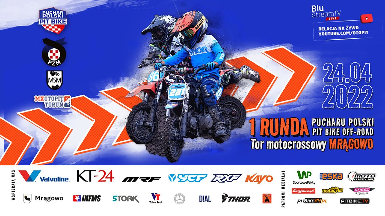 🔴 Puchar Polski Pit Bike Off-Road | Runda 1 | MSM Mrągowo