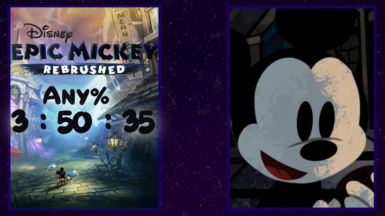 Disney's Epic Mickey: Rebrushed Any% No NG+ Speedrun in 