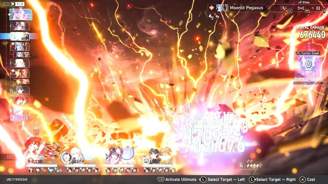Honkai: Star Rail 4.4 | Anomaly Arbitration - King in Check |  E0S0 Himeko Nova | 6 Cycles