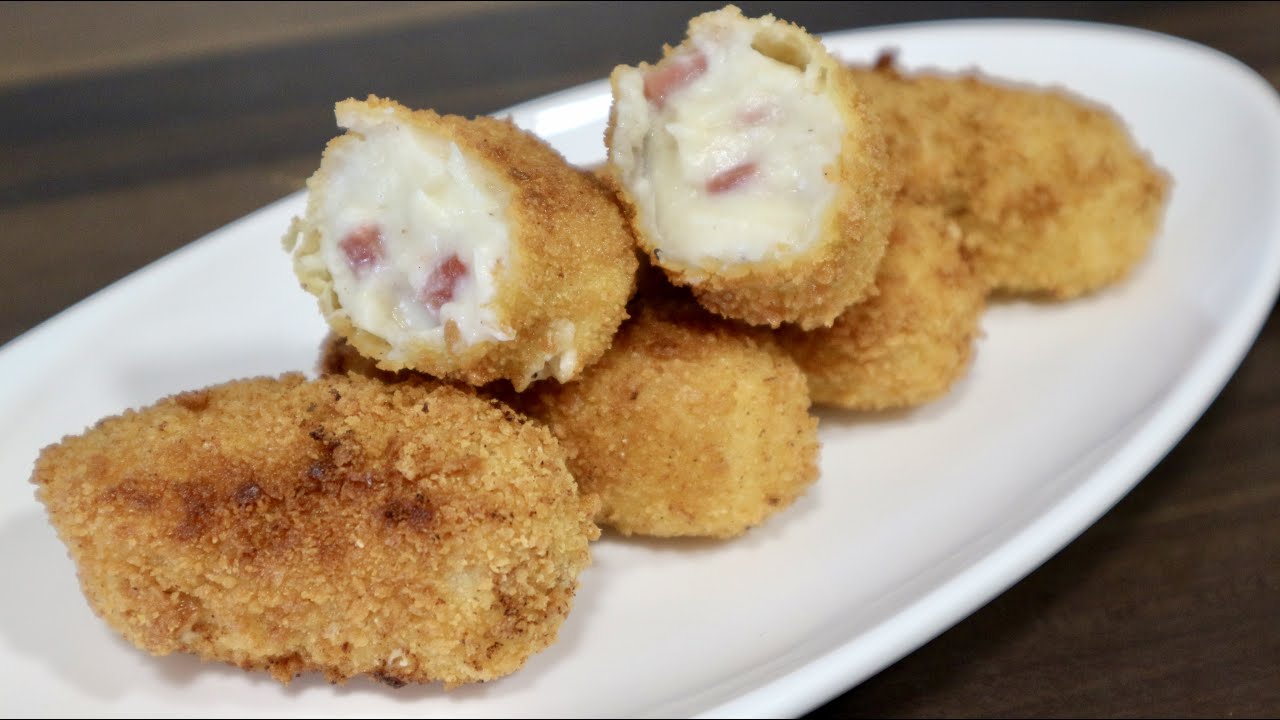 CROQUETAS DE JAMÓN CRUJIENTES Y MUY CREMOSAS CON TAURUS MYCOOK