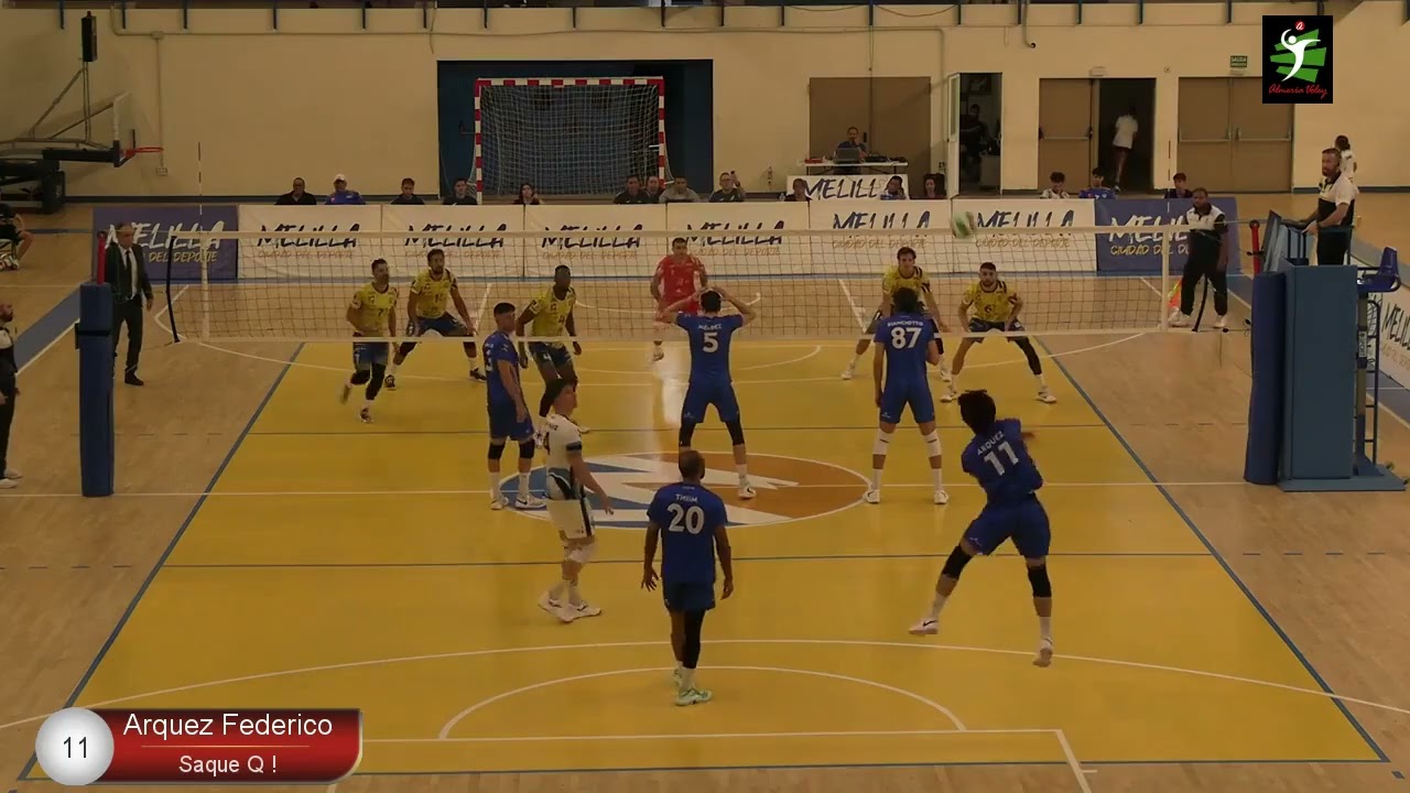 J02 CLUB VOLEIBOL MELILLA 0 - 3 GUAGUAS