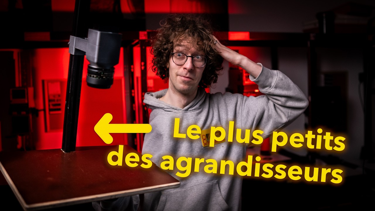 Cet AGRANDISSEUR PHOTO veut changer le TIRAGE ARGENTIQUE