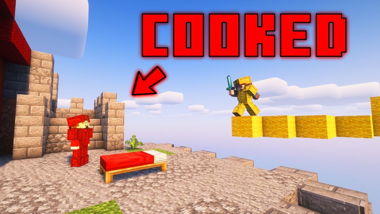 Playing Bedwars With No Bed Defense