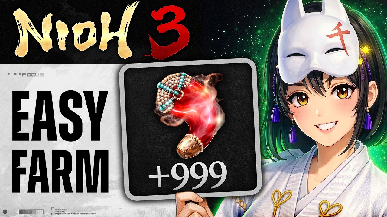 EASY 5 Yasakani Magatama Per Run! Top 4 Spots To Farm Divine Gear in Nioh 3, Full Endgame Gear Guide