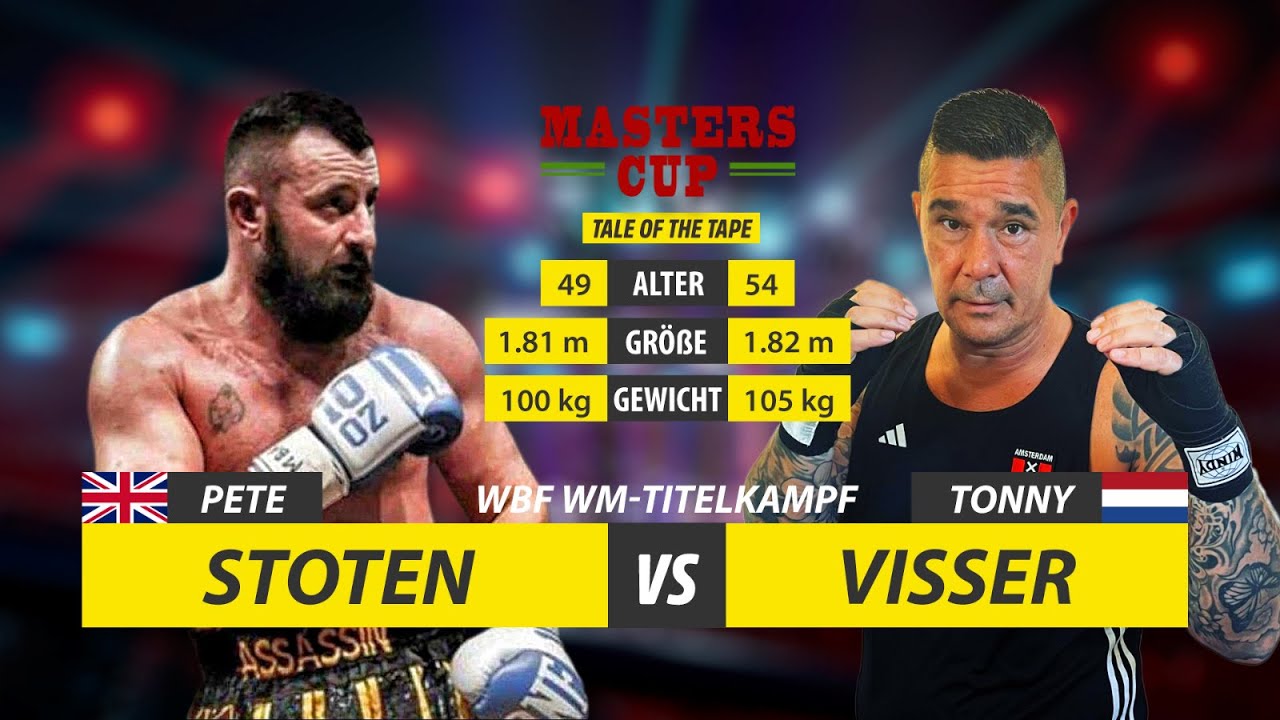 Pete Stoten vs. Tonny Visser | Int. Masters Cup 2024 | Full Fight