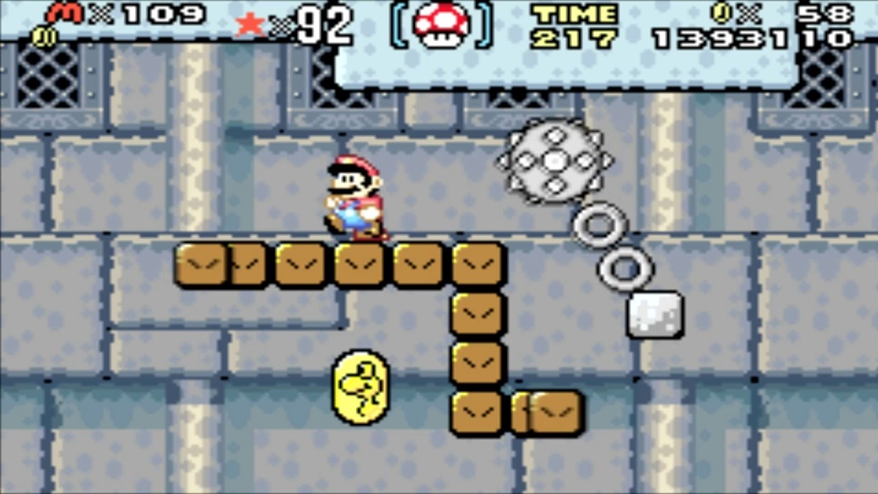 Super Mario Advance 2 - Super Mario World (GBA) Larry's Castle