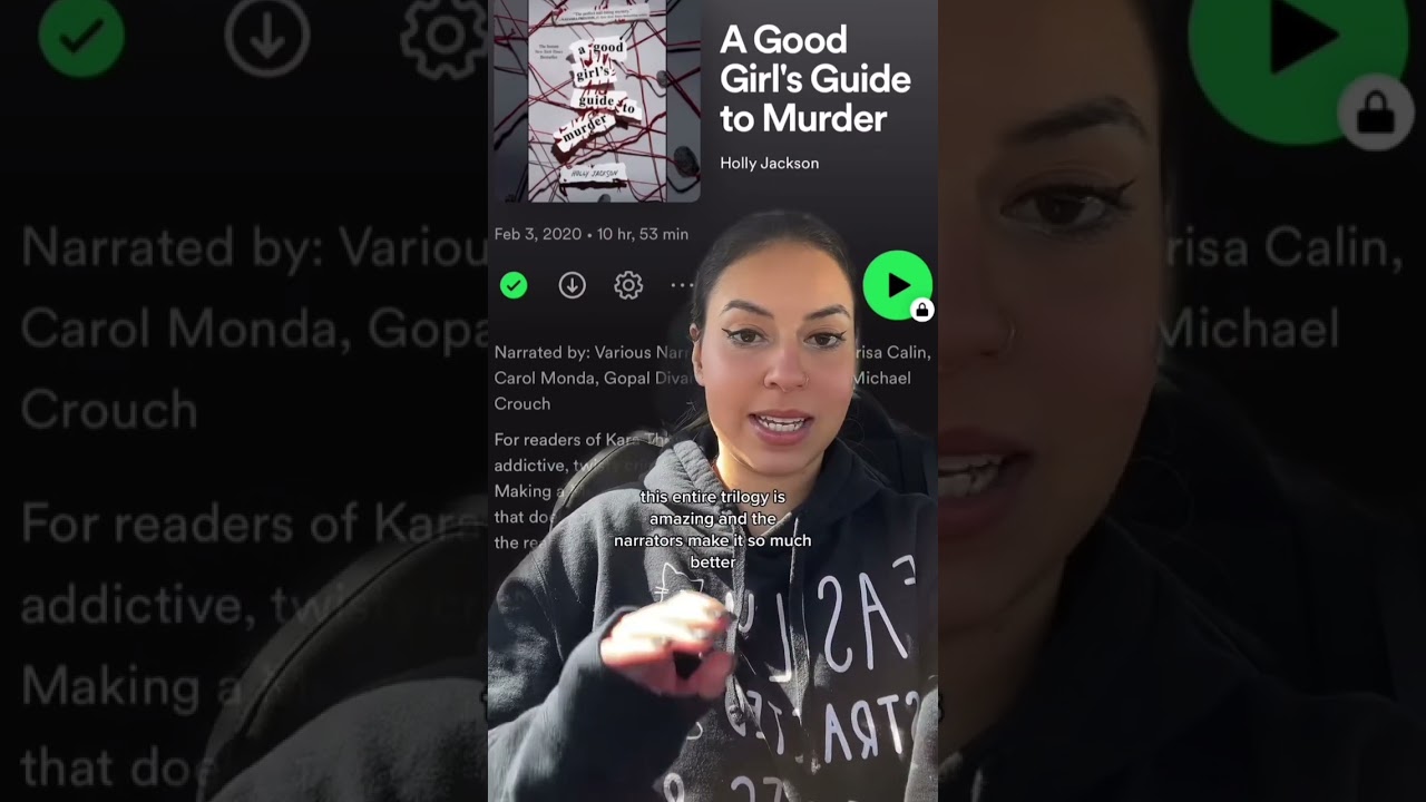 me 🤝 audiobooks! listen now on: spotify.com/audiobooks 