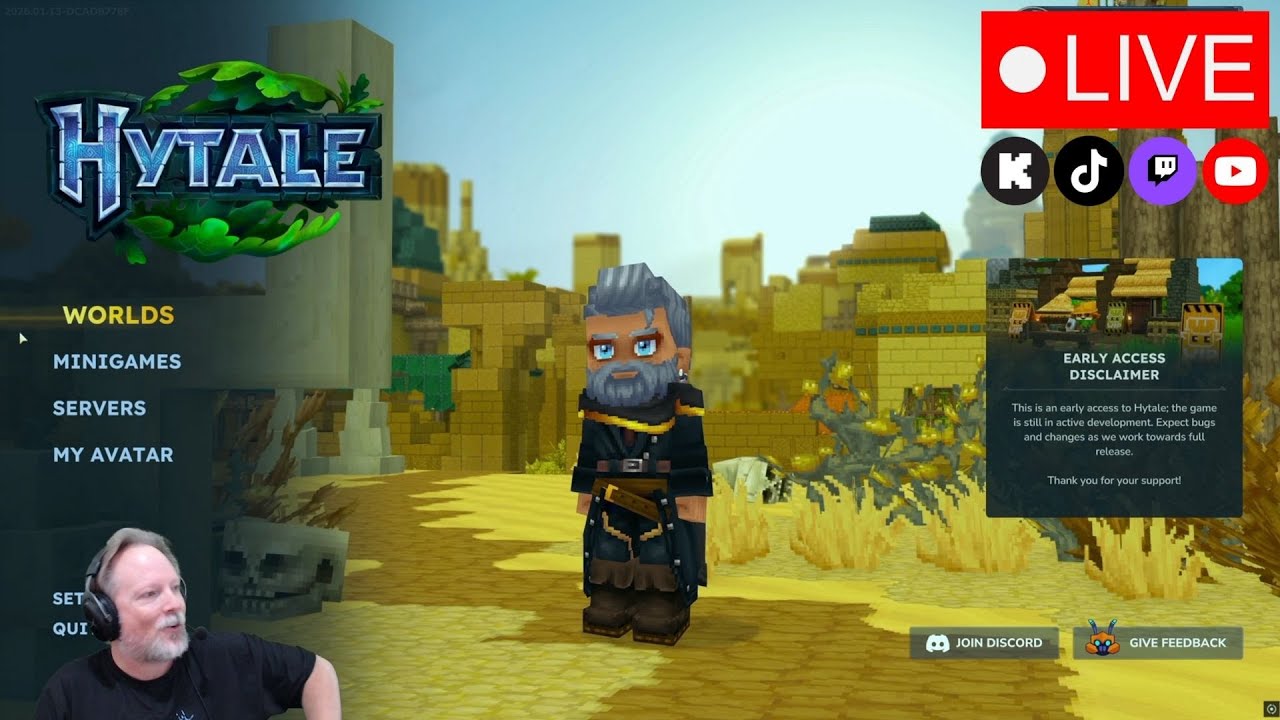 Renfail Plays Hytale - Early Access | 15/01/2026