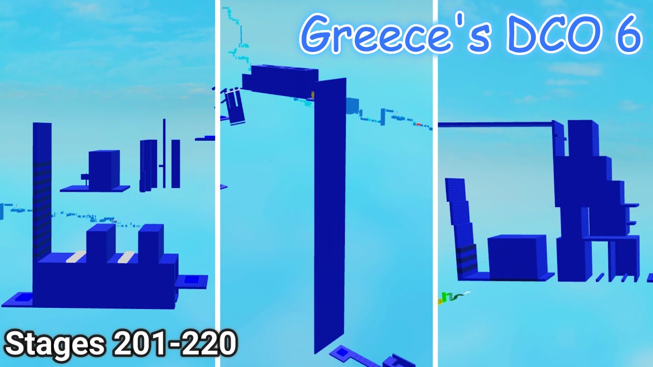 Greece's Difficulty Chart Obby 6 (Stages 201-220)