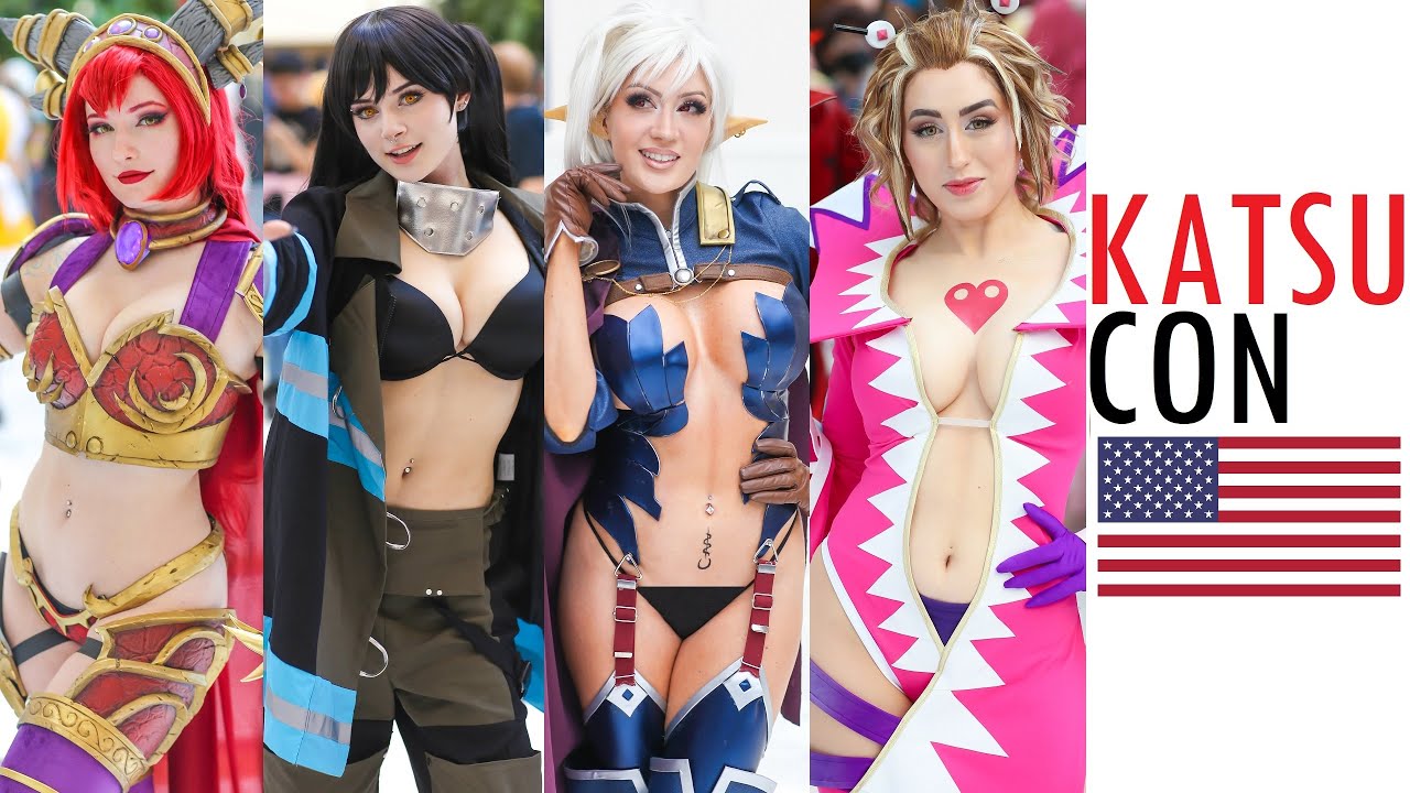 Это аниме-выставка Katsucon 2023: лучшие косплеи, музыкальные клипы, костюмы с DC Comic Con, Sams...