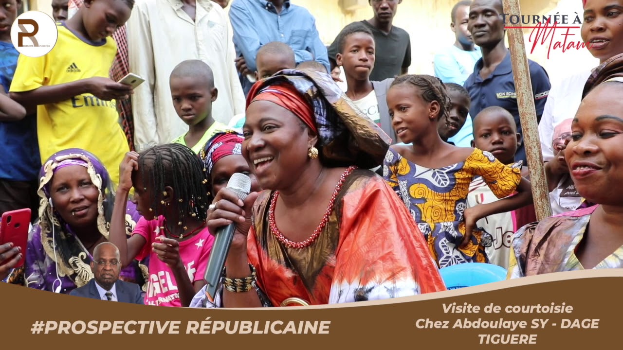 Tournée à Matam - Tiguere - Visite de courtoisie à Monsieur Abdoulaye SY