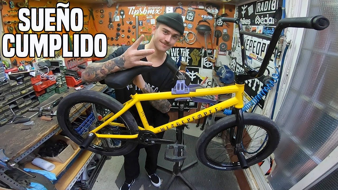 Wethepeople le manda su primera BMX a Stephan Atencio