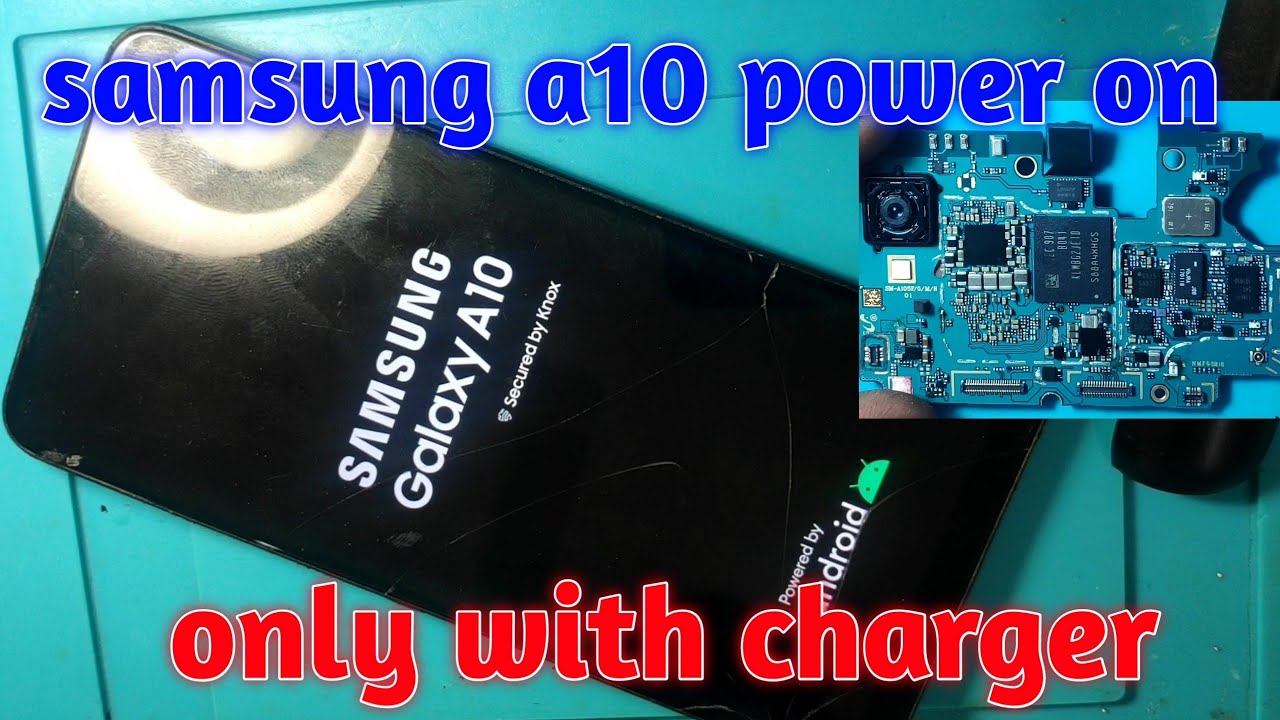 Samsung a10 no power on without charger, a to z mobile repairing
