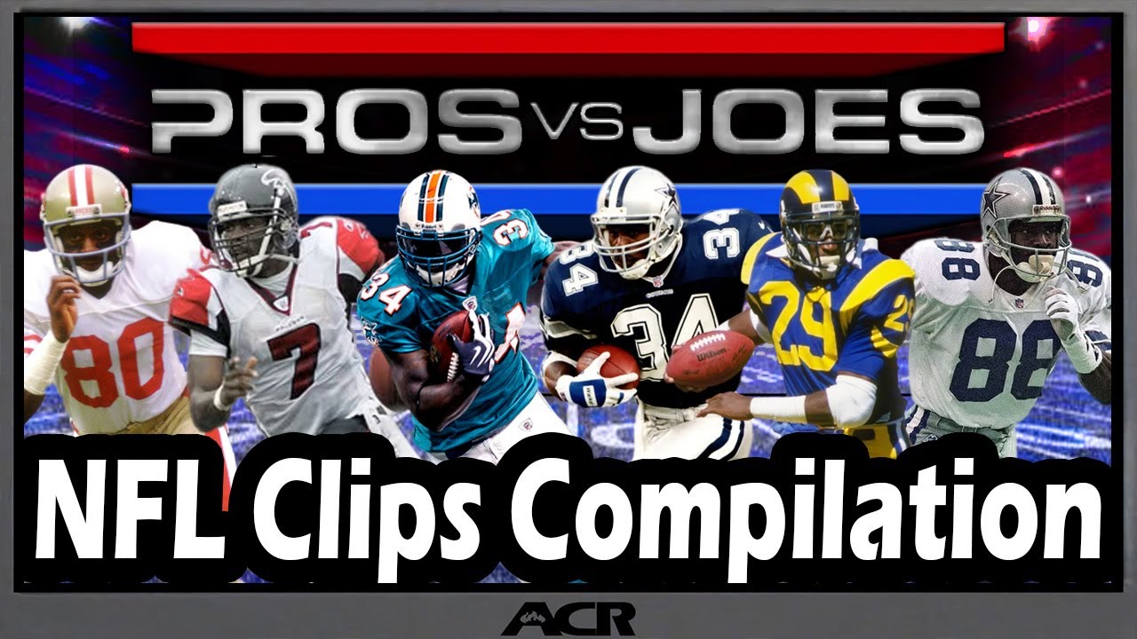 Подборка игр NFL Pros vs Joe's