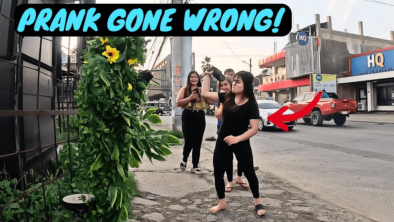 Bushman Prank Gone Wrong in the Philippines – Funniest Reactions Ever! Bushman Ph