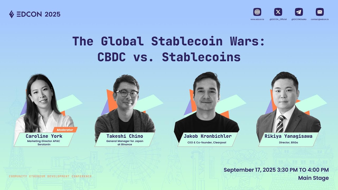 Panel: The Global Stablecoin Wars CBDC vs. Stablecoins