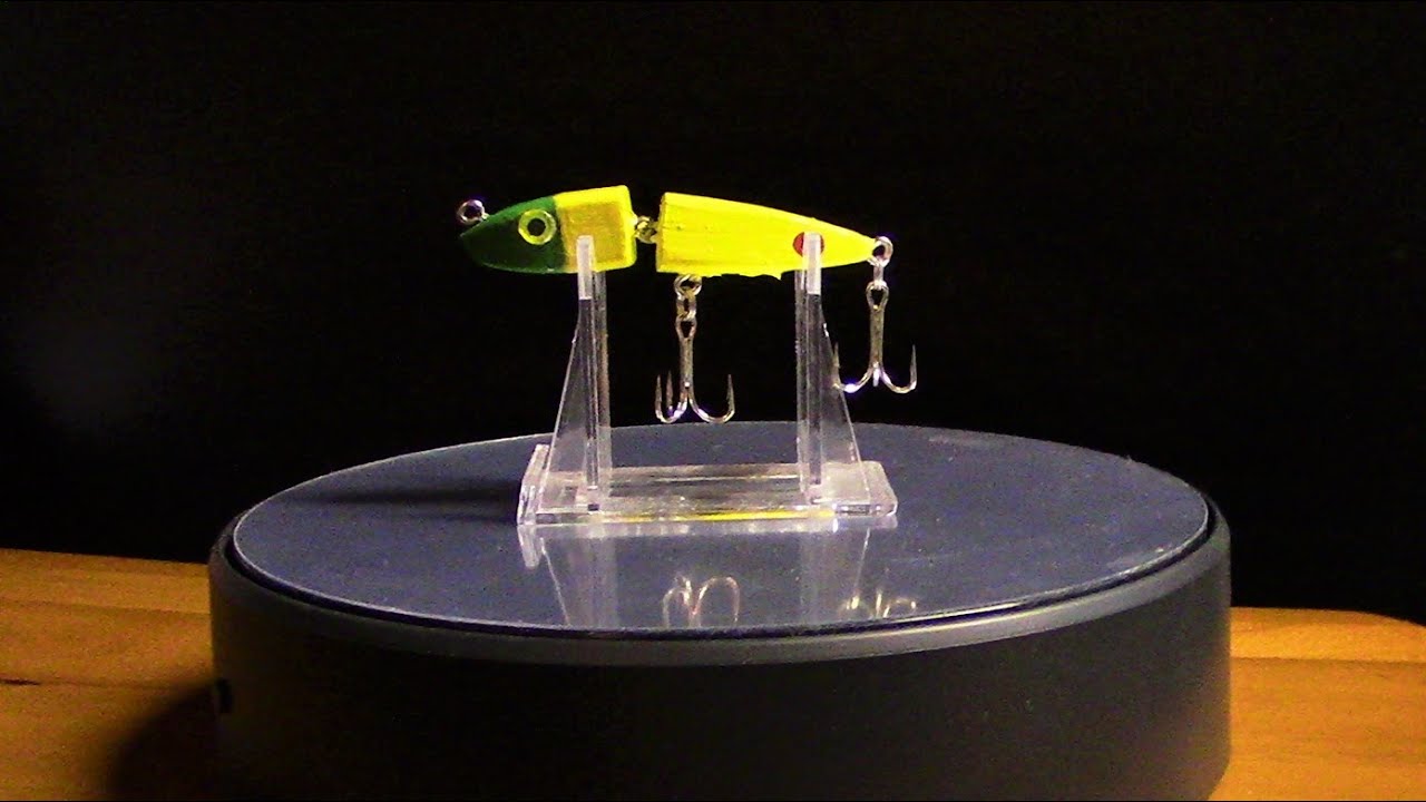 Building a jointed fishing lure