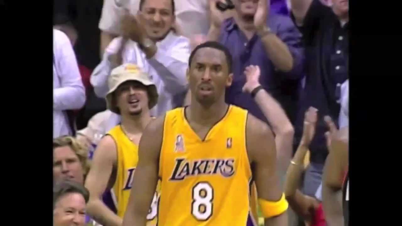 Kobe Bryant- Rare Highlight - Strong Finish vs. Blazers