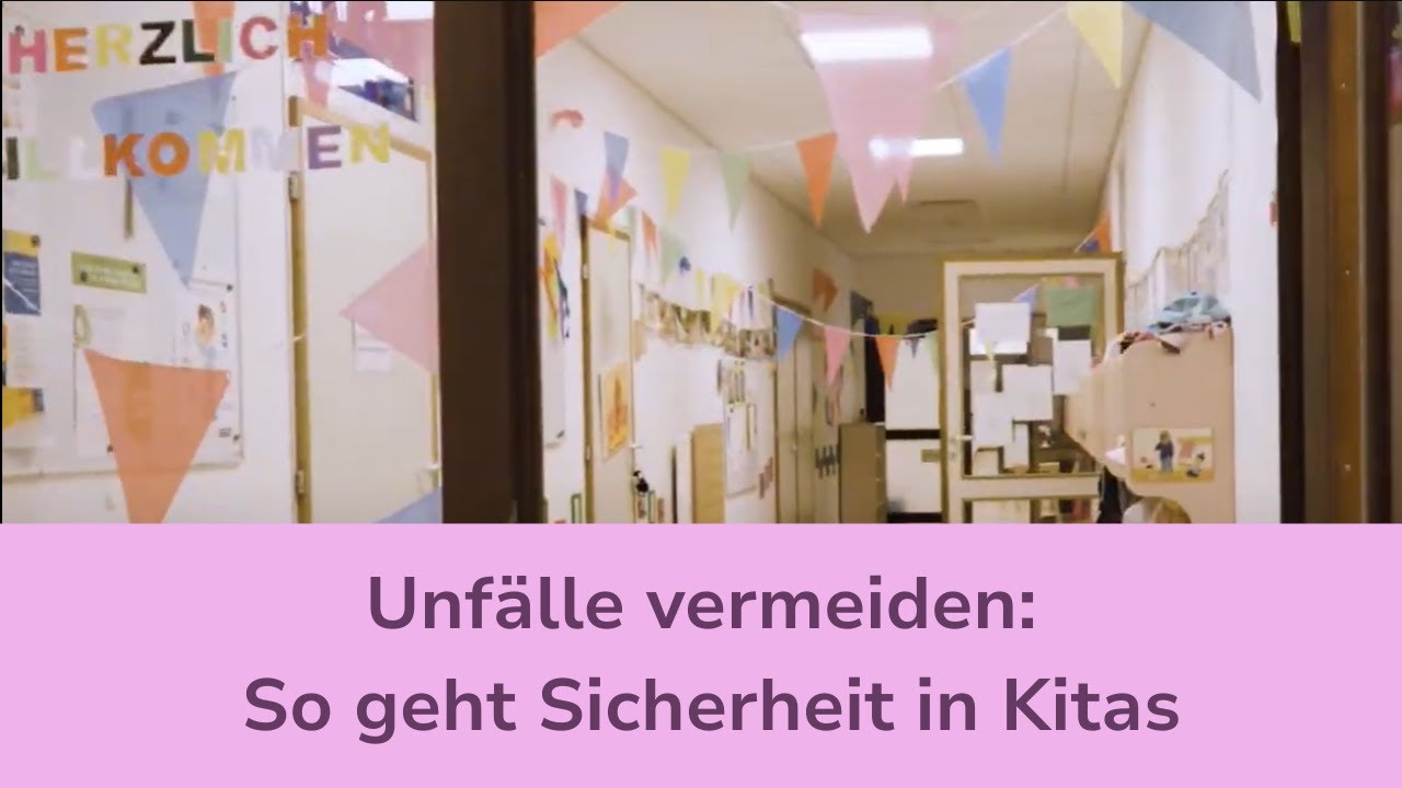 Unfallpr&auml;vention im Innenraum von Kindertageseinrichtungen