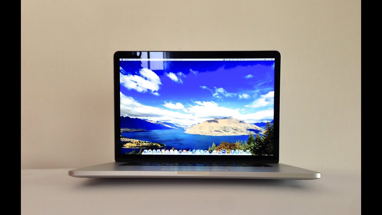 Test MacBook Pro avec écran Retina 15
