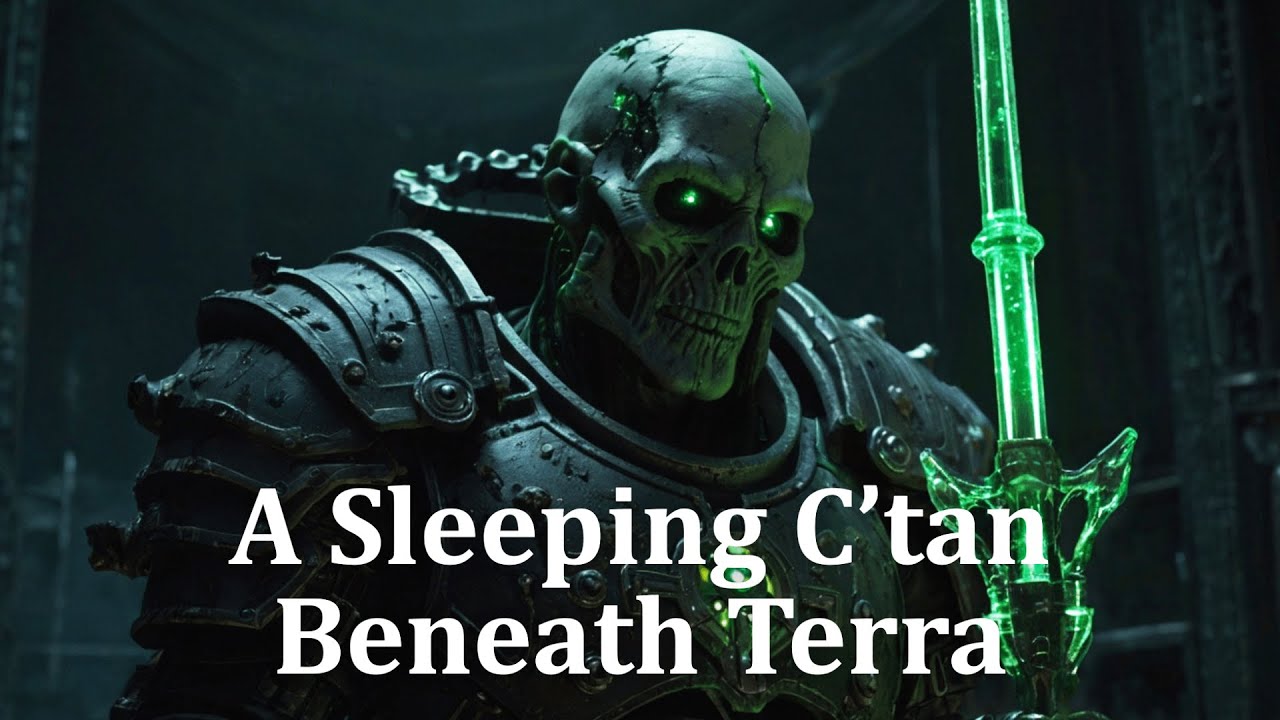 The Waking Prison: The Black Templars Discovered a Sleeping C’tan Beneath Terra | Warhammer 40k Lore