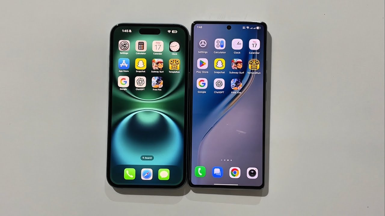 iPhone 16 vs Tecno Camon 40 PRO - Speed Test