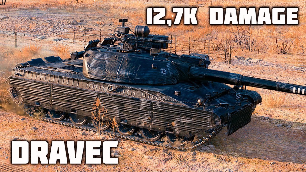 Dravec WoT – 7Kills, 12,7K Damage