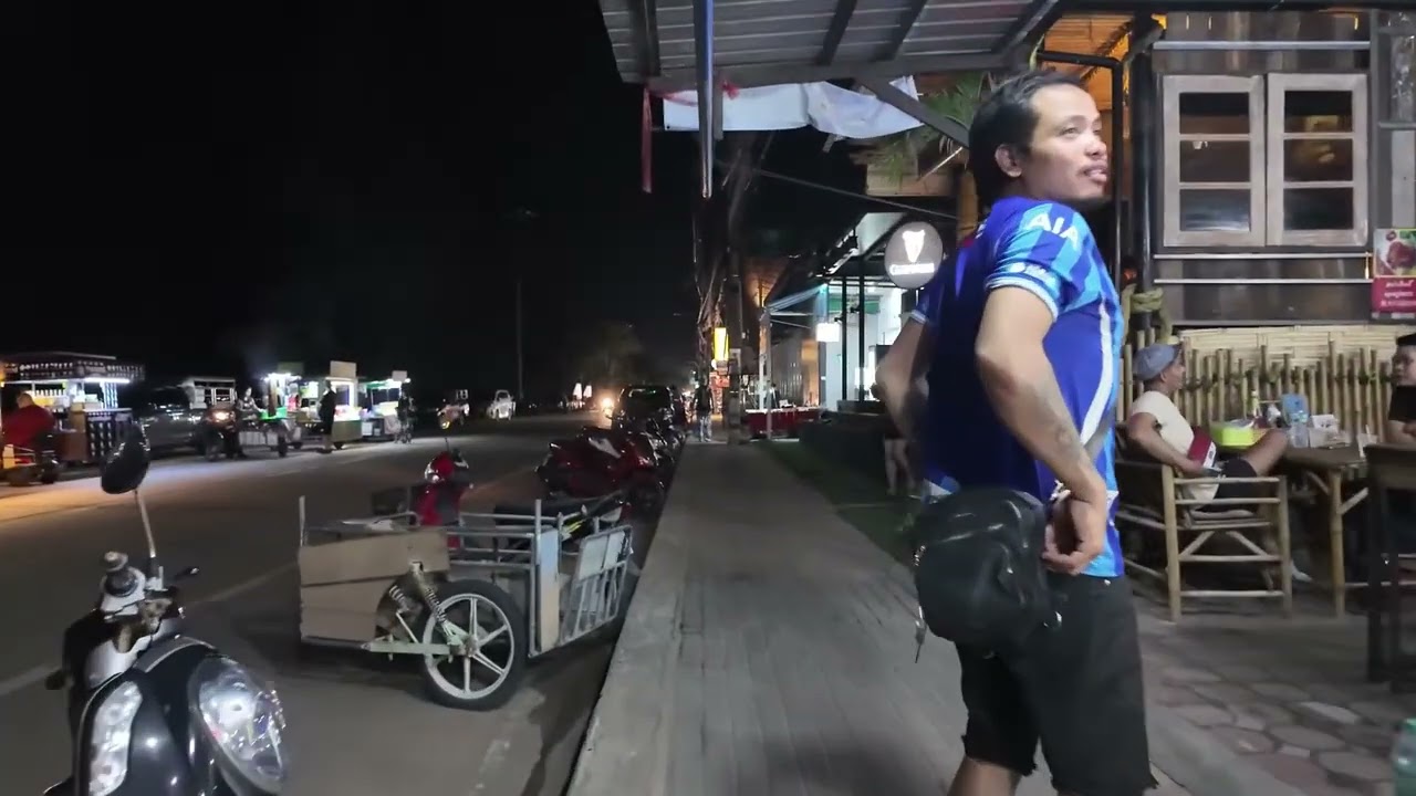4K ► Bun Kanchana ● Welcome Jomtien Road ● Soi White House ● Pattaya 720P HD