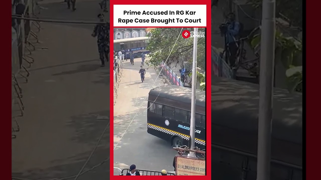 Prime Accused in RG Kar Rape & Murder Case Sanjoy Roy Brought to Sealdah Court, Kolkata