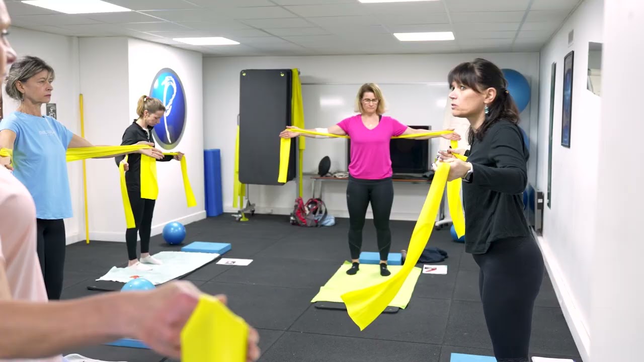 Découvrez notre nouvelle formation Pilates élastique & ballon paille