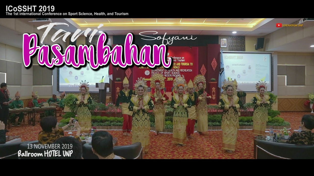 TARI PASAMBAHAN SYOFYANI | Mahasiswa Sendratasik | ICoSSHT 2019