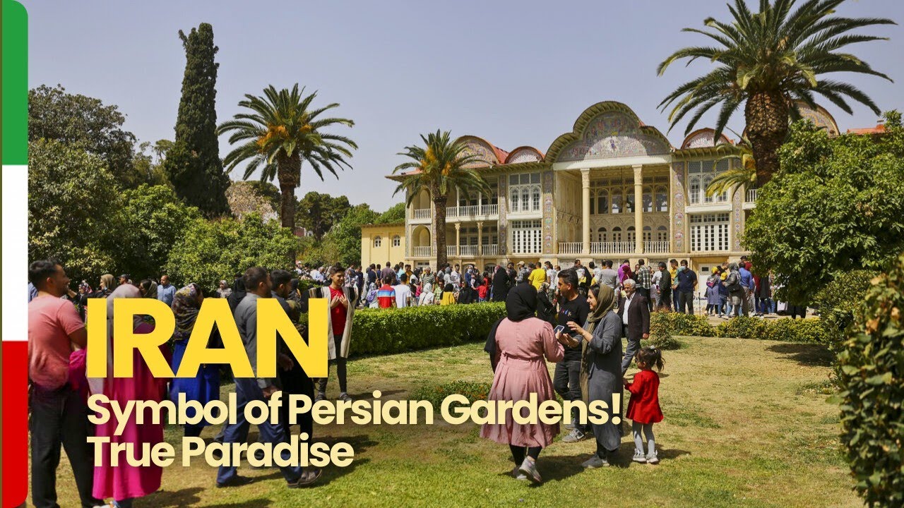Eram Garden 🇮🇷  A Persian Paradise for Strolling and Delight in Shiraz