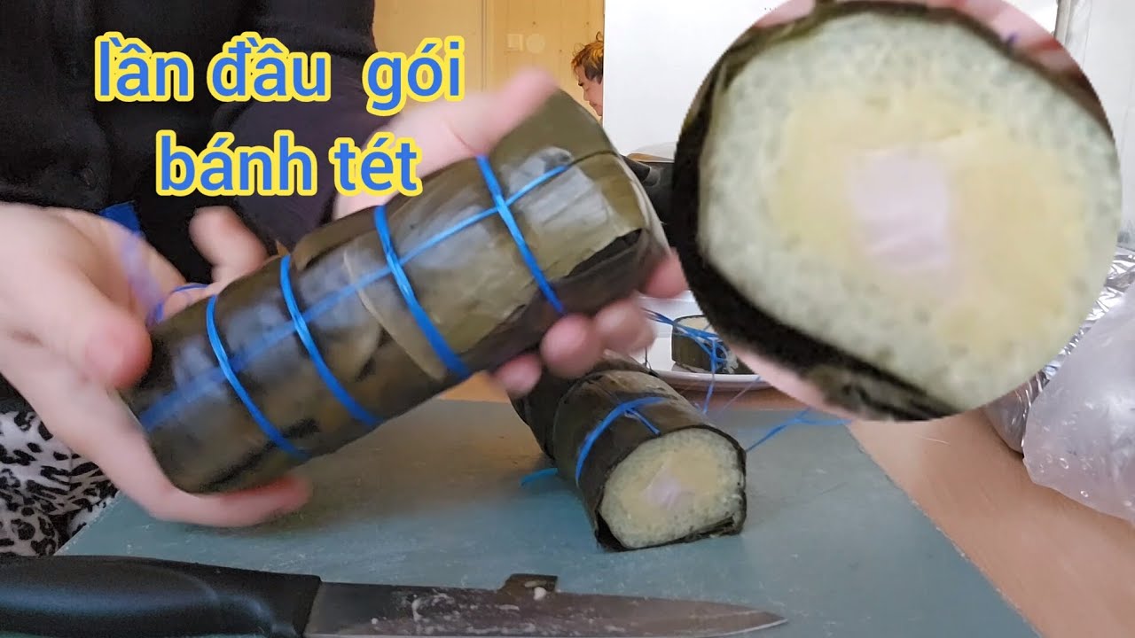 🇻🇳❤️🇸🇪 lần đầu gói bánh tét cho có chút hương vị tết quê hương 