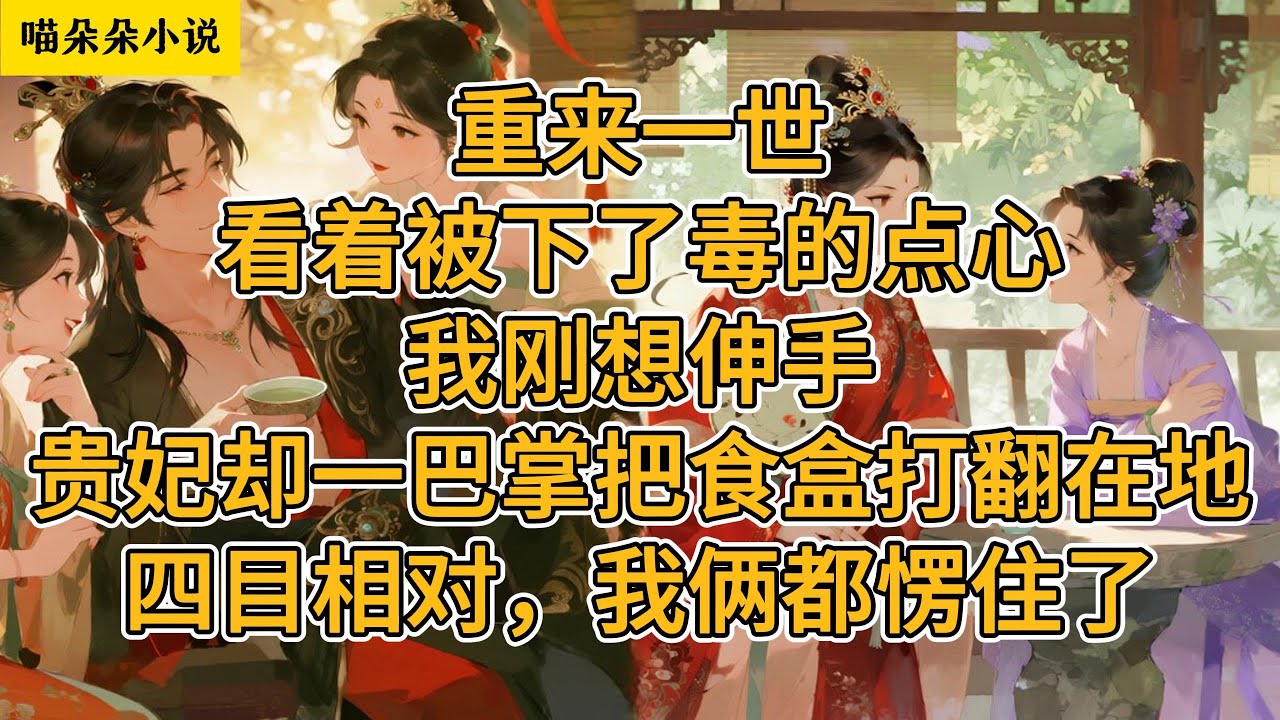 重来一世，看着被下了毒的点心，我刚想伸手，贵妃一巴掌把食盒打翻在地。四目相对，我俩都愣住了。#一口氣看完 #小说 #小説 #故事