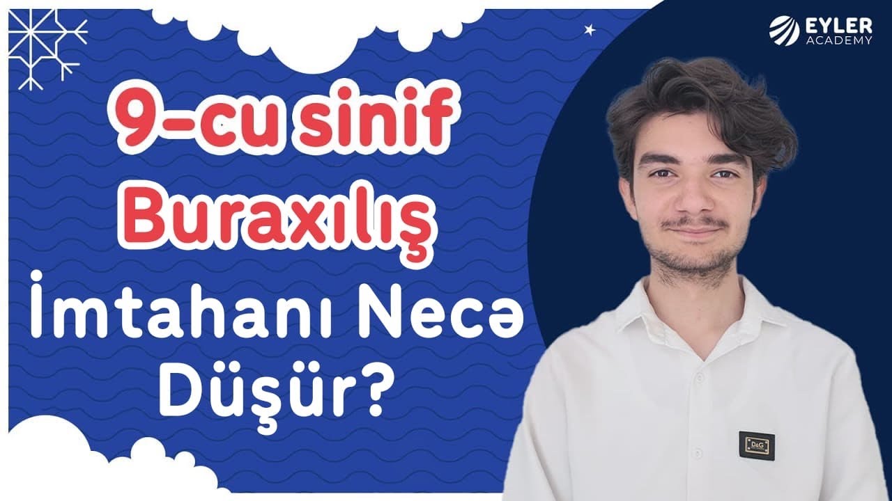 ✅❗️👉🏻9-CU SİNİF BURAXILIŞ İMTAHANI NECƏ DÜŞÜR?