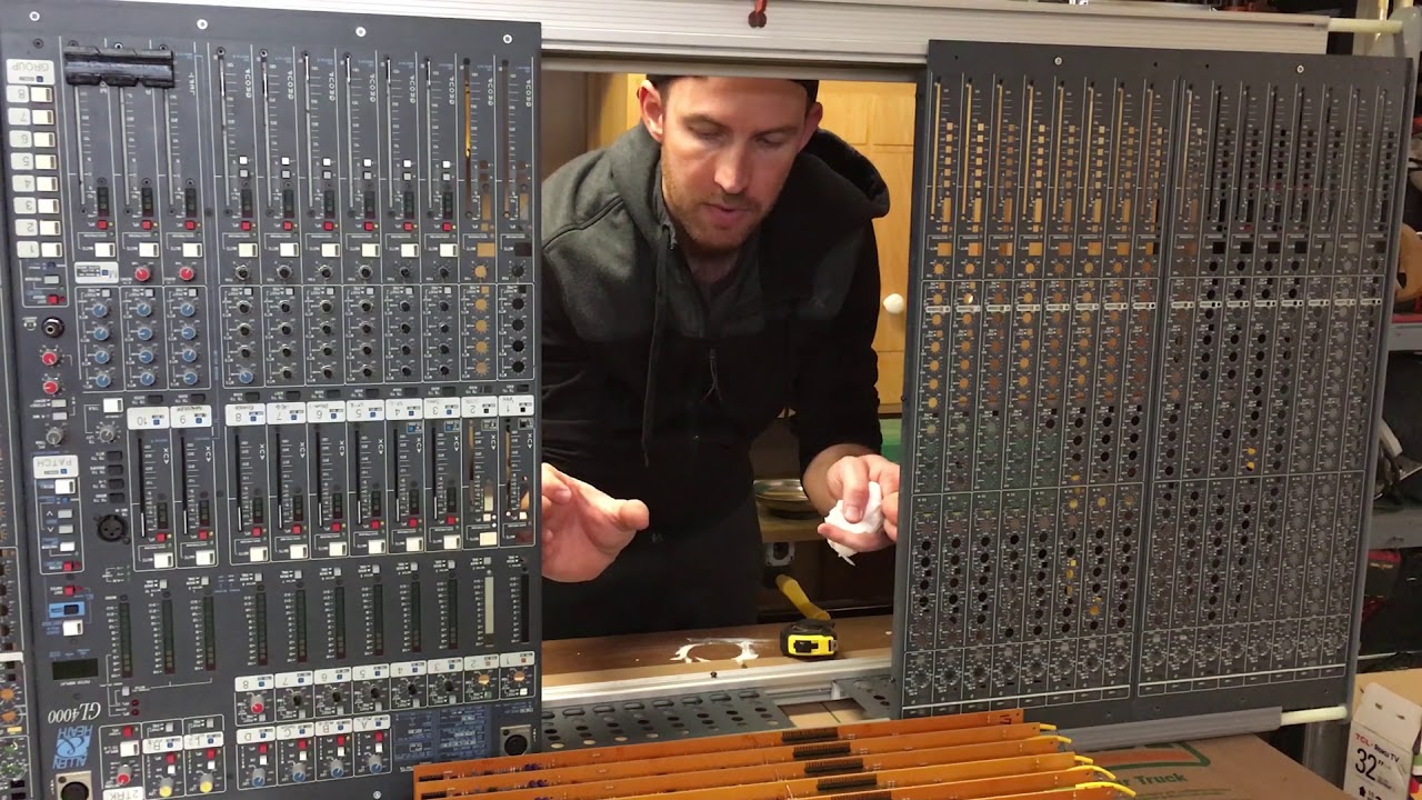 Mixing Console Tear Down: Preparing To Modify The GL4000